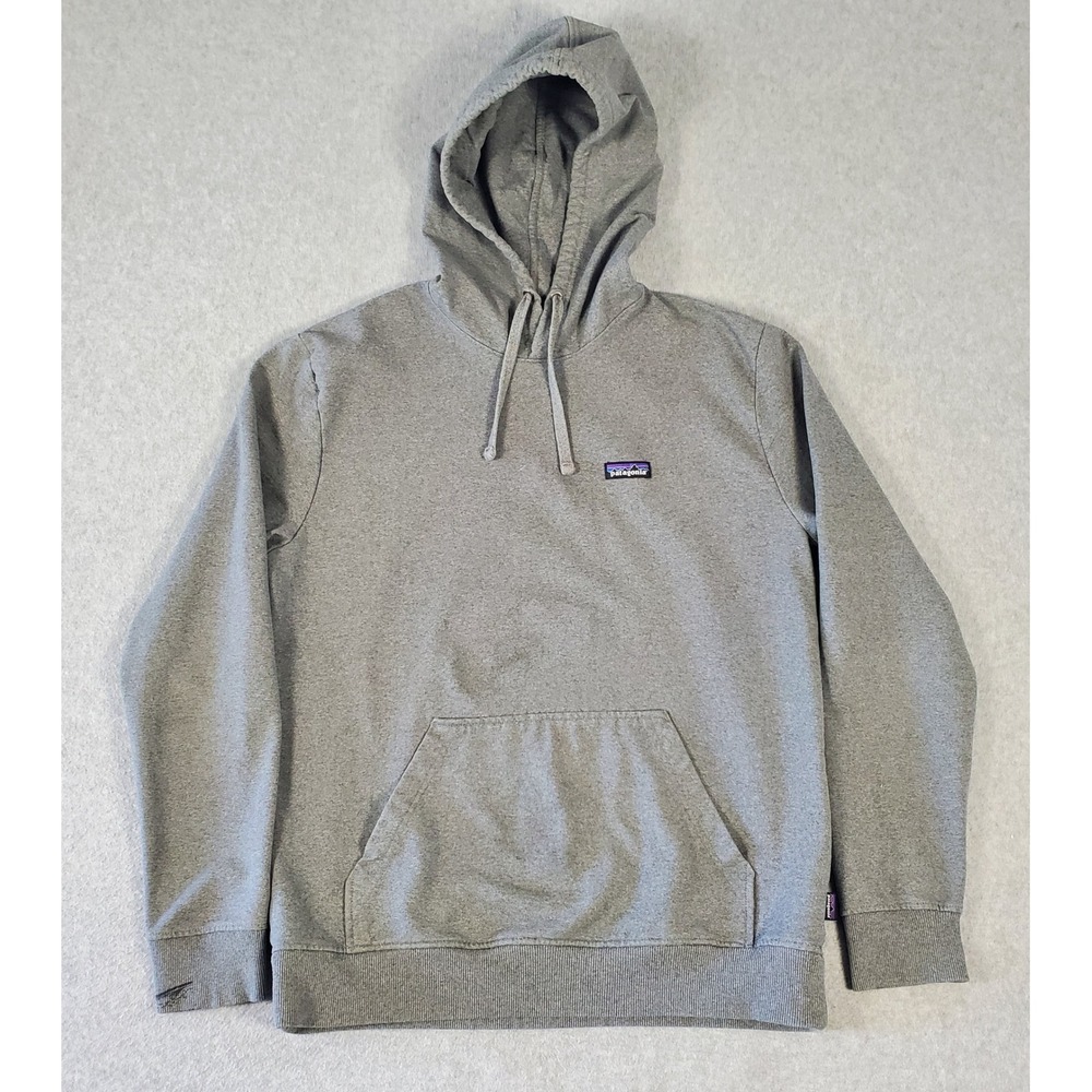 Patagonia Uprisal Hoodie Mens Large Gray Heathered Pullover Regular Fit